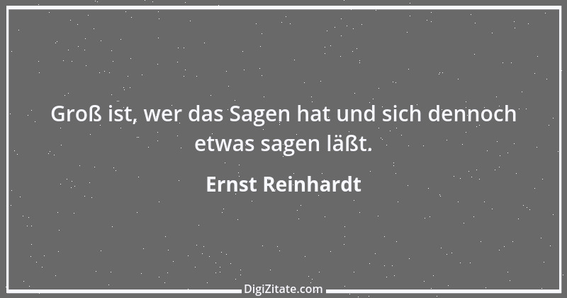 Zitat von Ernst Reinhardt 88