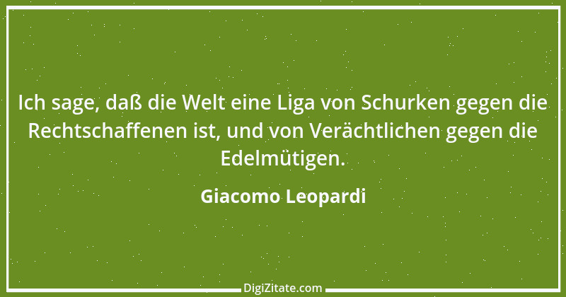 Zitat von Giacomo Leopardi 8