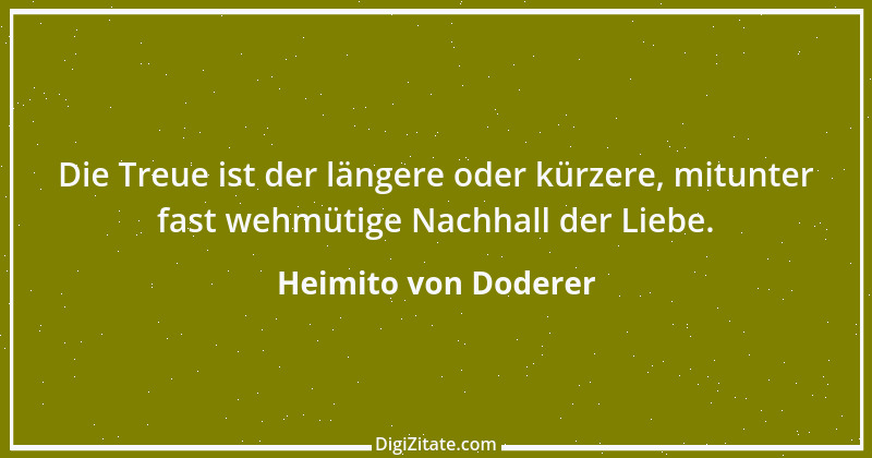 Zitat von Heimito von Doderer 16