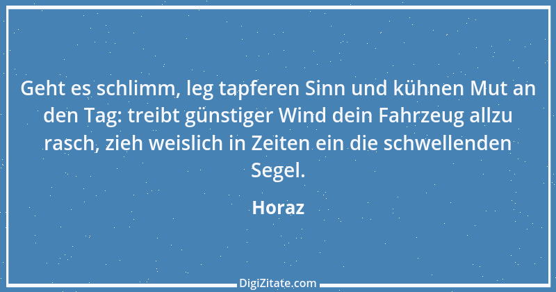 Zitat von Horaz 253