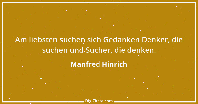 Zitat von Manfred Hinrich 2021