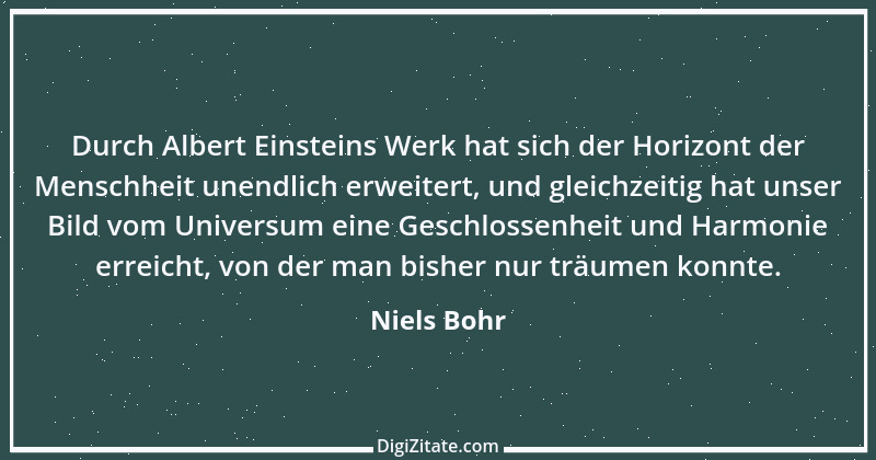 Zitat von Niels Bohr 5