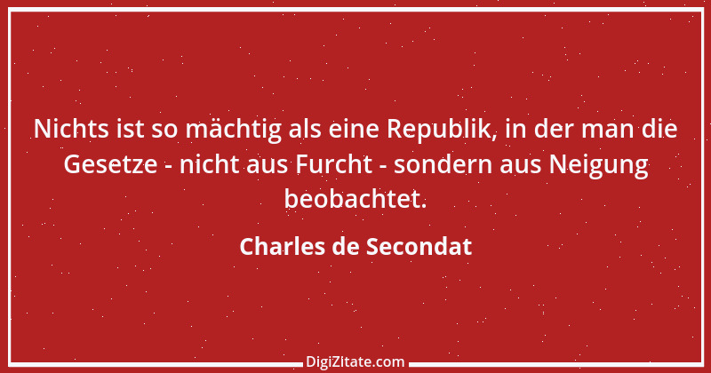 Zitat von Charles de Secondat 43