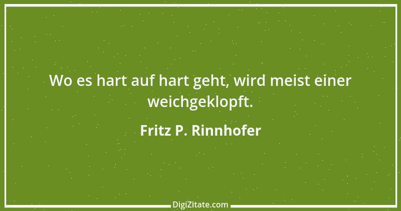 Zitat von Fritz P. Rinnhofer 95