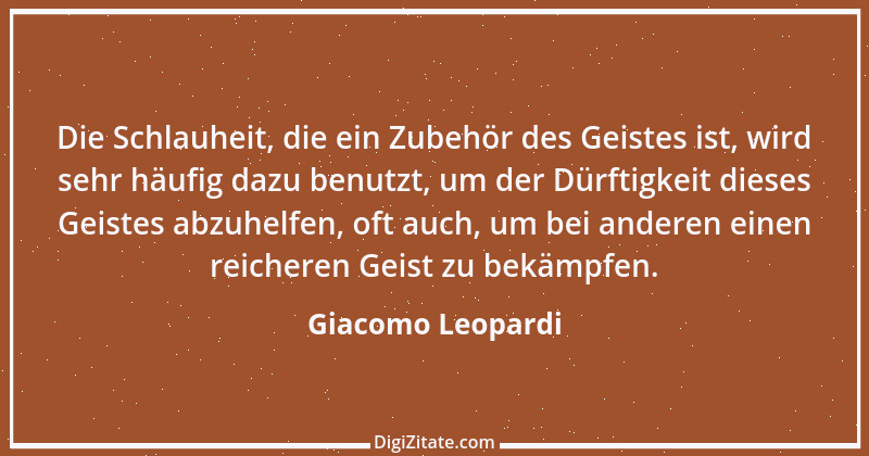 Zitat von Giacomo Leopardi 9