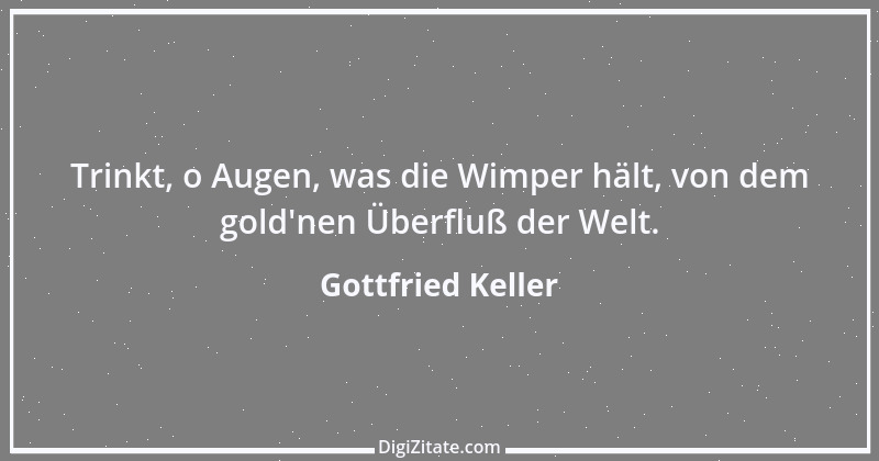 Zitat von Gottfried Keller 95