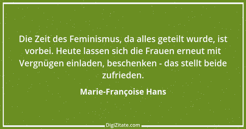 Zitat von Marie-Françoise Hans 3