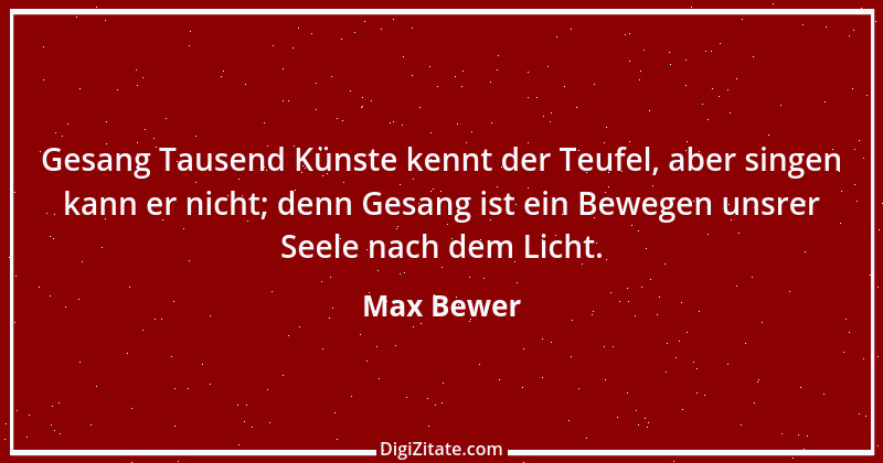 Zitat von Max Bewer 2