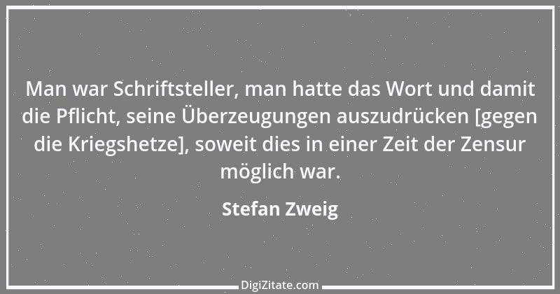 Zitat von Stefan Zweig 10