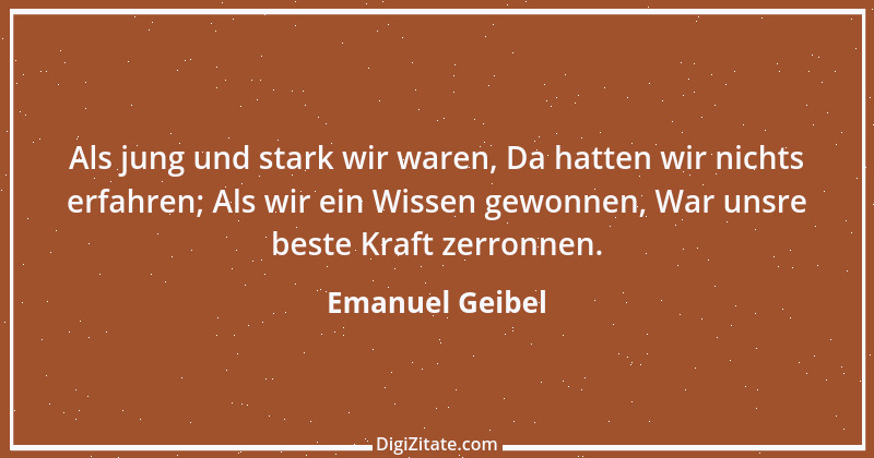 Zitat von Emanuel Geibel 206