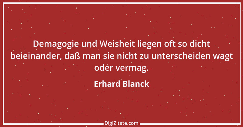 Zitat von Erhard Blanck 404