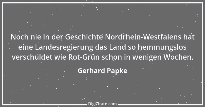 Zitat von Gerhard Papke 1