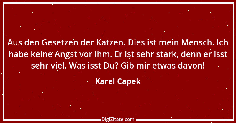 Zitat von Karel Capek 2