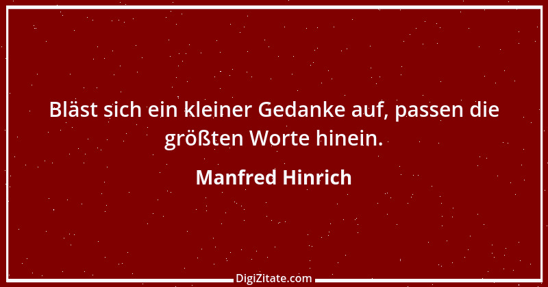 Zitat von Manfred Hinrich 3023