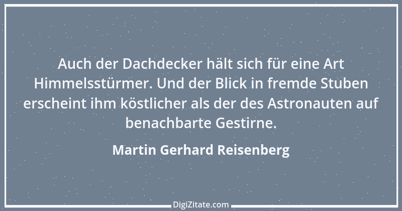 Zitat von Martin Gerhard Reisenberg 164