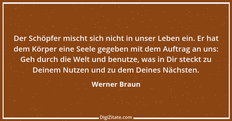 Zitat von Werner Braun 43