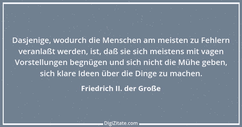 Zitat von Friedrich II. der Große 2