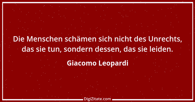 Zitat von Giacomo Leopardi 11