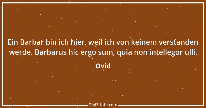 Zitat von Ovid 230