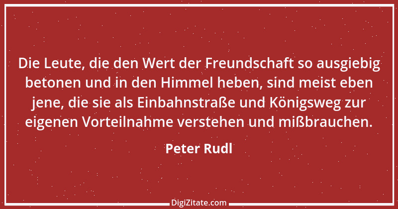 Zitat von Peter Rudl 124