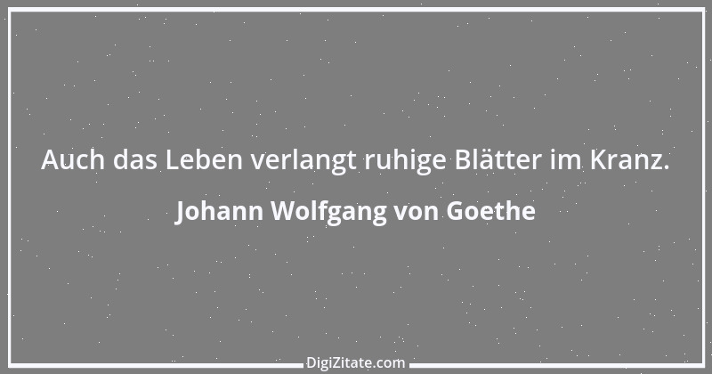 Zitat von Johann Wolfgang von Goethe 3851