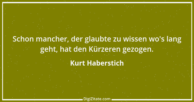 Zitat von Kurt Haberstich 54