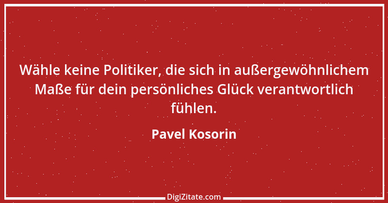 Zitat von Pavel Kosorin 234