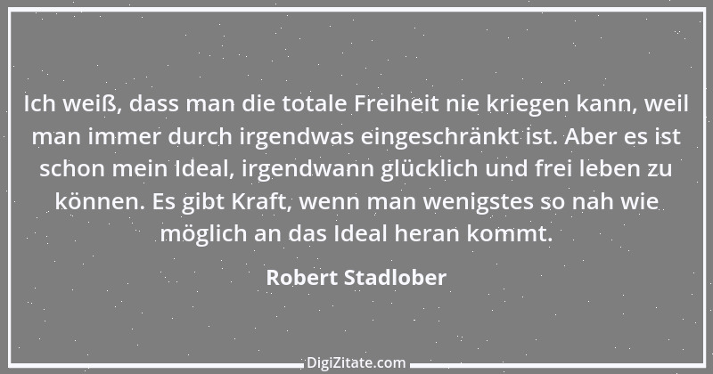 Zitat von Robert Stadlober 1