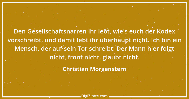 Zitat von Christian Morgenstern 375