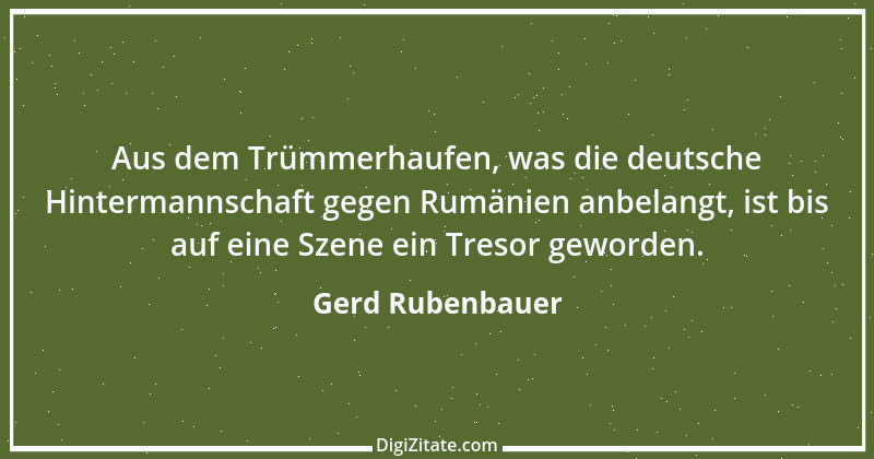 Zitat von Gerd Rubenbauer 9