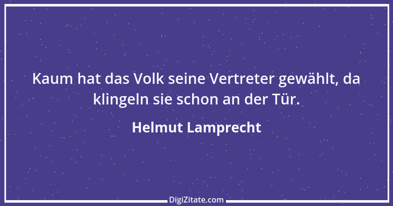 Zitat von Helmut Lamprecht 1