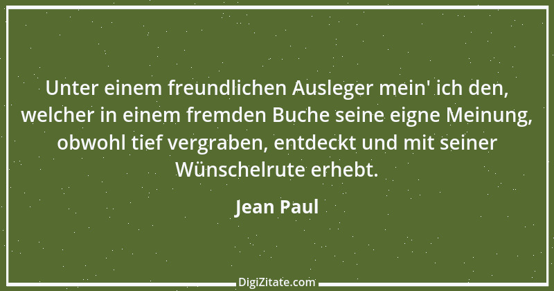 Zitat von Jean Paul 997