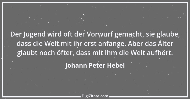 Zitat von Johann Peter Hebel 63