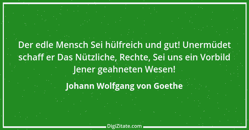 Zitat von Johann Wolfgang von Goethe 2852