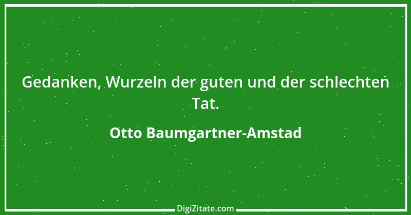 Zitat von Otto Baumgartner-Amstad 137