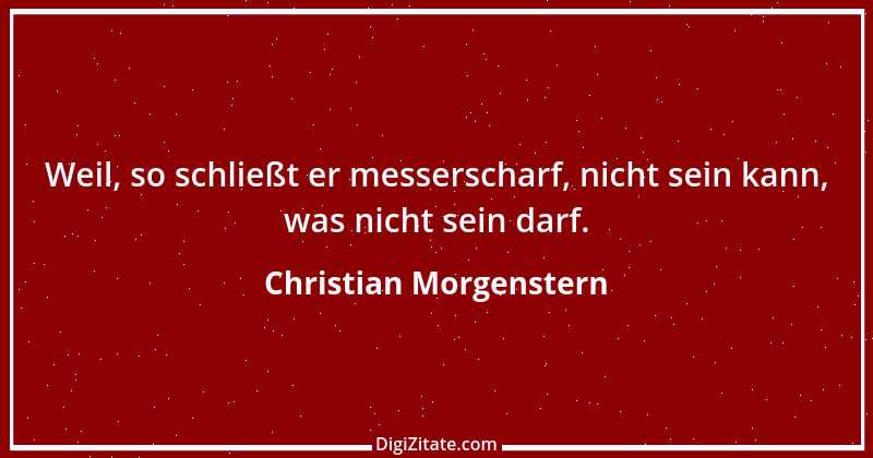 Zitat von Christian Morgenstern 376