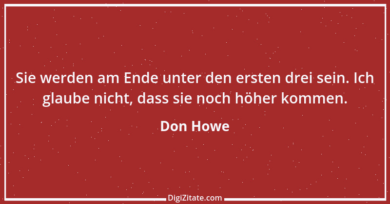 Zitat von Don Howe 1