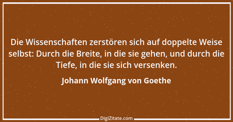 Zitat von Johann Wolfgang von Goethe 2853