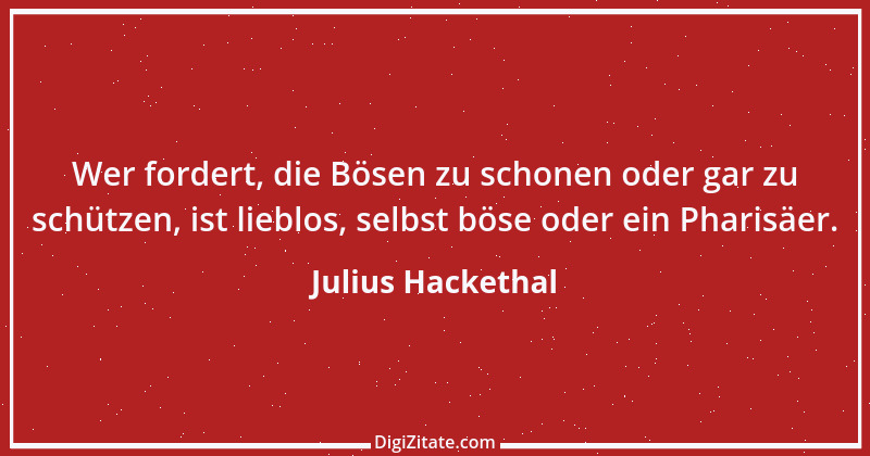 Zitat von Julius Hackethal 3