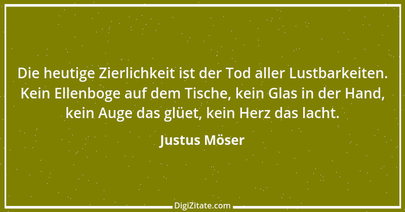 Zitat von Justus Möser 20