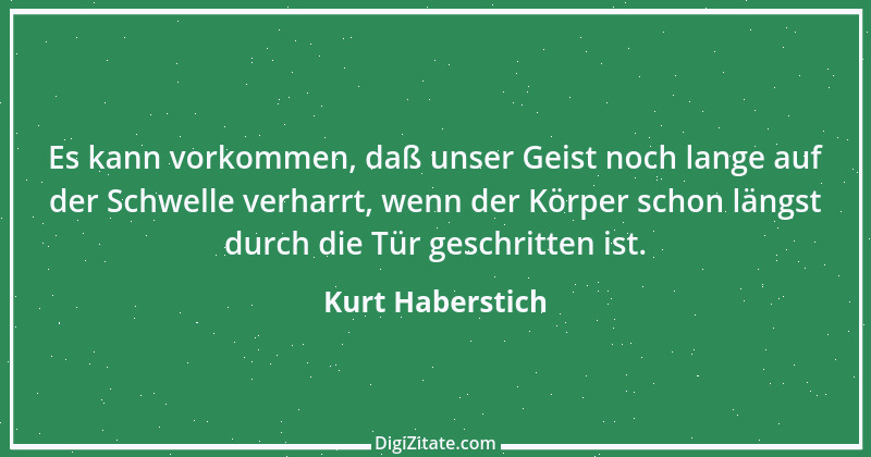 Zitat von Kurt Haberstich 56