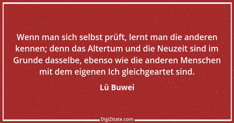 Zitat von Lü Buwei 179