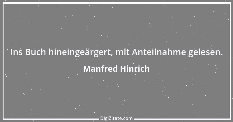 Zitat von Manfred Hinrich 3027