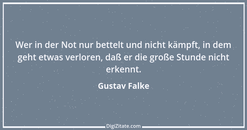 Zitat von Gustav Falke 2