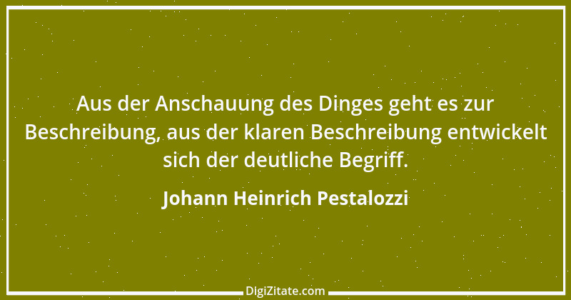 Zitat von Johann Heinrich Pestalozzi 325