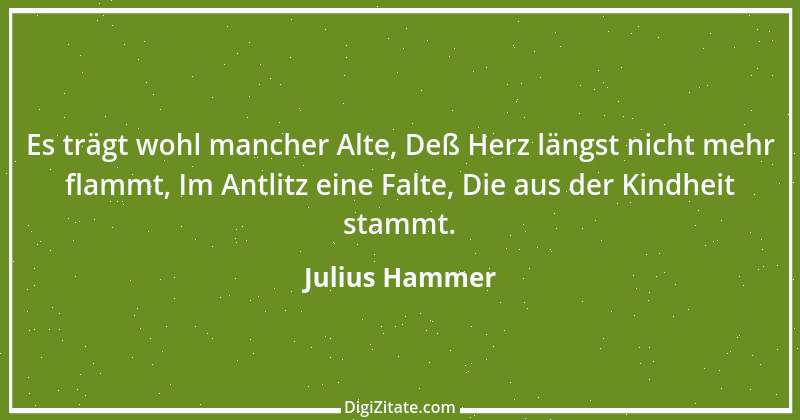 Zitat von Julius Hammer 1