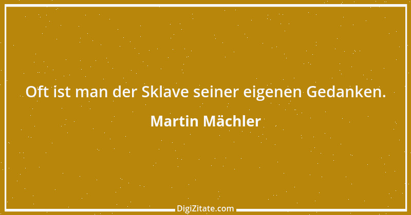 Zitat von Martin Mächler 2