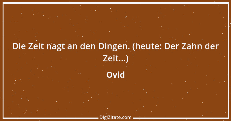 Zitat von Ovid 234