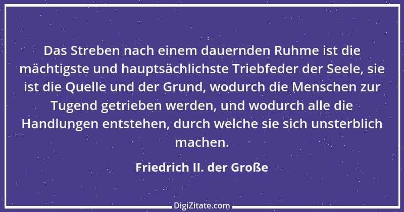 Zitat von Friedrich II. der Große 7