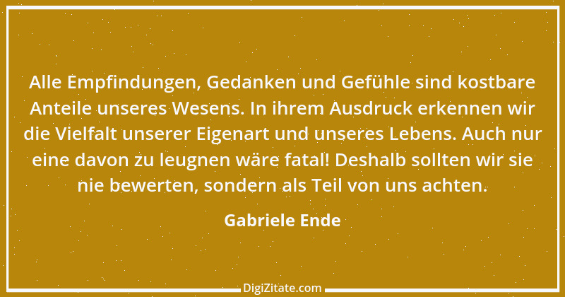 Zitat von Gabriele Ende 27